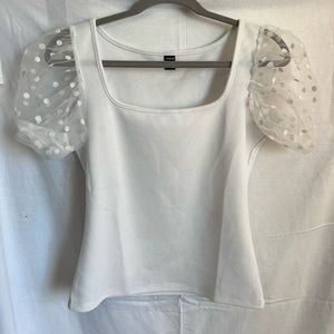 Shein Puff Sleeve Top